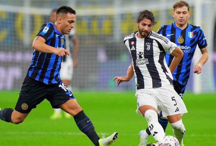 Azione di gioco del recente match tra Inter e Juve - foto LaPresse - Fattidipallone.it