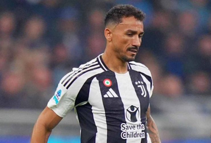 Danilo in campo con la maglia della Juve in Serie A - foto LaPresse - Fattidipallone.it