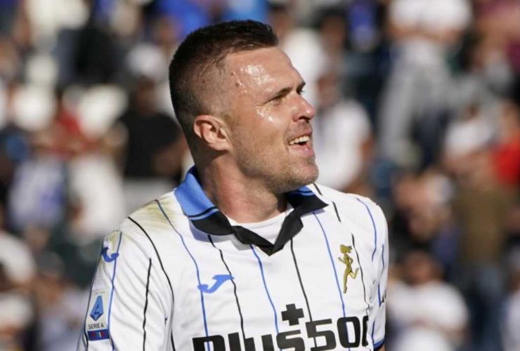 Josip Ilicic in campo con la maglia dell'Atalanta in Serie A - foto LaPresse - Fattidipallone.it