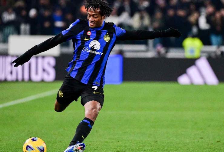 Juan Cuadrado con l'Inter - foto LaPresse - Fattidipallone.it