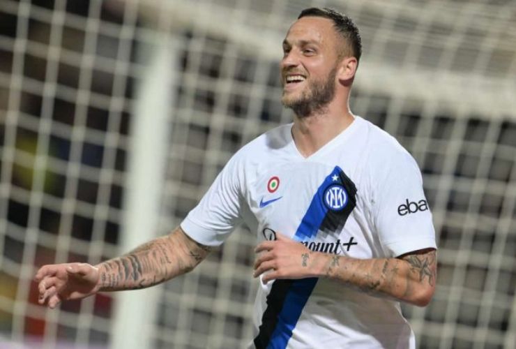 Marko Arnautovic in campo con la maglia dell'Inter in Serie A - foto LaPresse - Fattidipallone.it