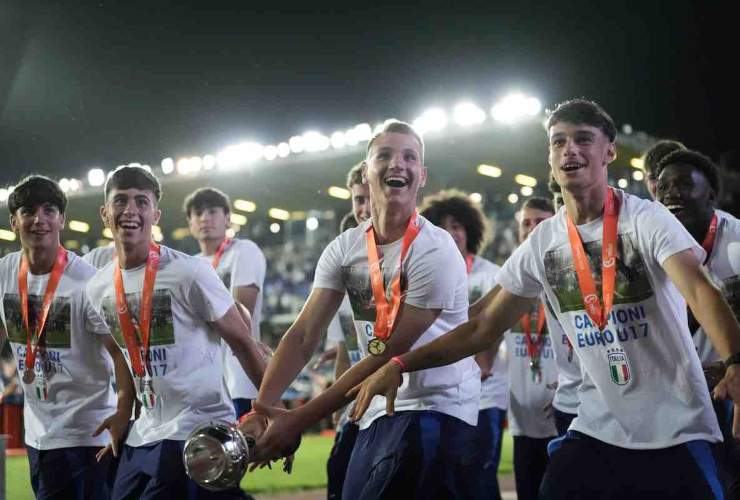 Mattia Liberali del Milan Futuro, campione d’Europa con la Nazionale Under 17 - foto LaPresse - Fattidipallone.it