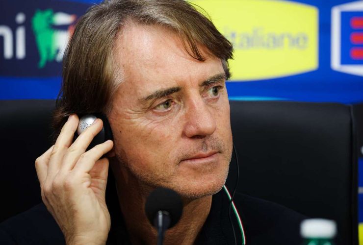 Roberto Mancini ai tempi della Nazionale italiana come ct – foto LaPresse – Fattidipallone.it