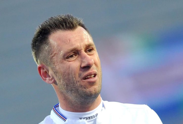 Antonio Cassano in campo - foto LaPresse - Fattidipallone.it