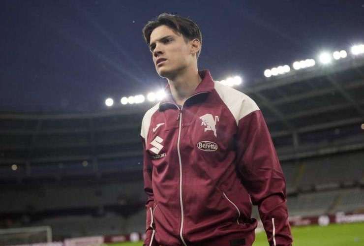 Samuele Ricci in campo col Torino - foto LaPresse - Fattidipallone.it