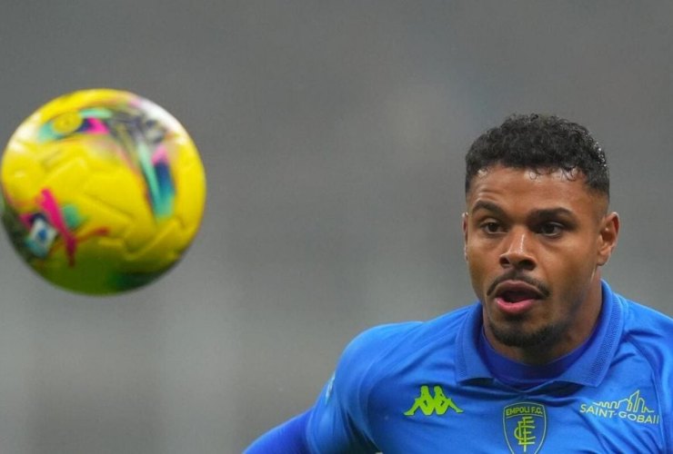 Tino Anjorin in campo con l'Empoli - foto LaPresse - Fattidipallone.it