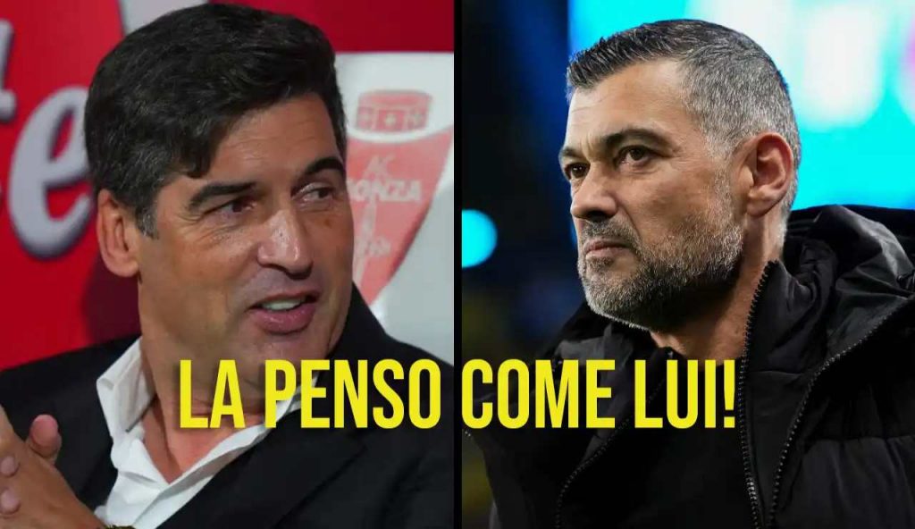 Io e Fonseca siamo d’accordo, è per il bene del Milan | Conceicao ripesca un vecchio obiettivo rossonero: scelto casa e numero di maglia